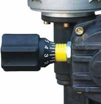 > > > OBL Metering Pumps Adjustment systems Sistemi di regolazione Standard manual adjustment > Knob with micrometer scale. Manopola e nonio lineare. Adjustment via 0-10 scale micrometer knob.