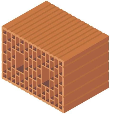 Laterizi forati: mattoni e blocchi forati Tra i blocchi forati più