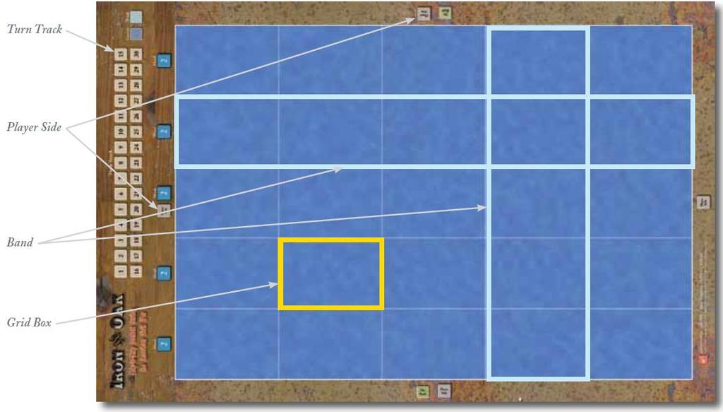 0 COMPONENTI DEL GIOCO Tabella dei Turni Lato