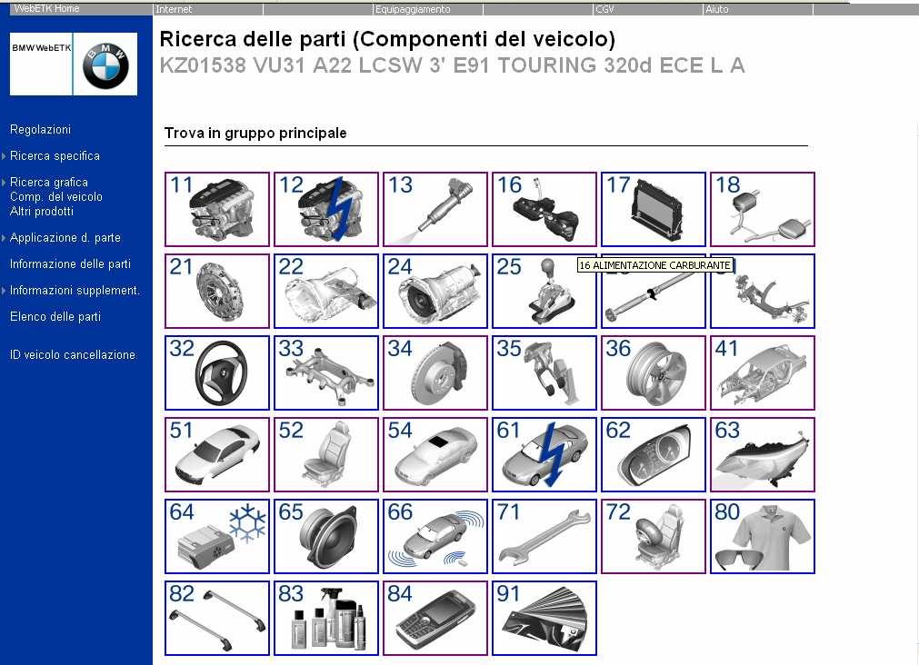 Mostra Sezioni Mostra Sezioni