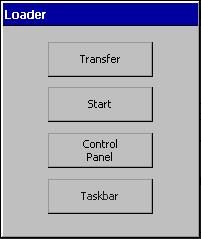 Selezione della stampante All avvio del pannello, selezionare CONTROL PANEL sulla