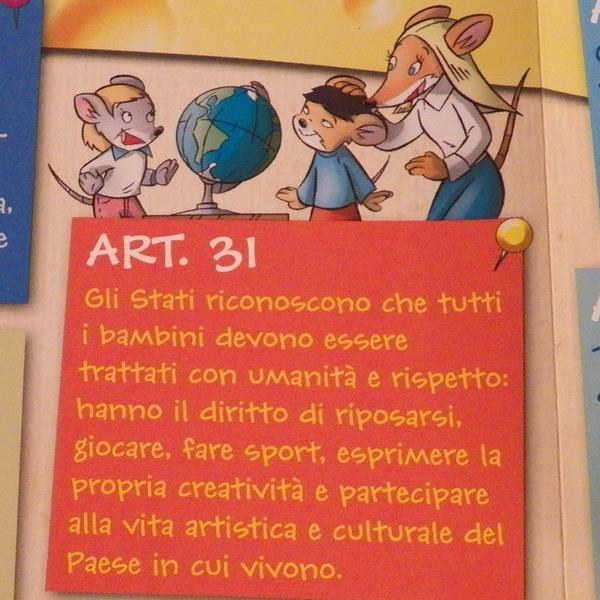 I bambini hanno diritto alla vita, ad avere un nome, a esprimersi liberamente, ad essere protetti, curati, a