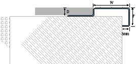 5M 5 25 84 83,60 Terminale per gradini Universal System (antiscivolo incluso) NSA/NSF/NSG Questo terminale per gradini è disponibile in due versioni, con