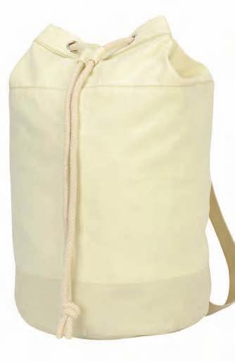 29 Packaway Barrel Bag BG150 cotone 14 oz elegante borsa da viaggio ampio scomparto con robusto laccio di chiusura in cotone occhielli rinforzati in metallo due bretelle a tracolla 100% cotone