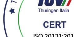 Progettazione, organizzazione e realizzazione di eventi aziendali, fiere, convegni e congressi, Formazione continua in sanità UNI ISO 20121 Gestione