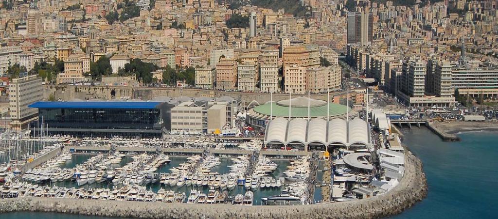 IL PERCORSO DI ACCESSO Ingresso pedonale e carrabile Fiera di Genova Piazzale John Fitzgerald Kennedy, 1 Piazzale Mare