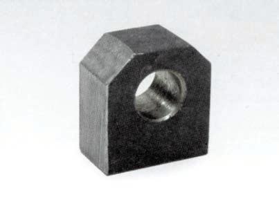 SUPPORTO A BOCCOLA - Fixation a duille - Piston bushing end - Kolbenanschlussbuchse PER STELO - Pour tige - Weld shaft -