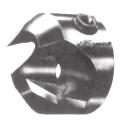 Svasatore per punta componibile Loose countersink Foratrice oring machine Z2 Hc (HM riportato) - Hc (Tungsten Carbide Tipped) Z2 d Rot. x / Rh Rot.