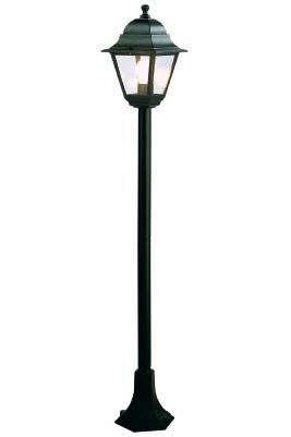 Outdoor lanterns - molten aluminium, glass diffusers, porcelain lamp holder E27.