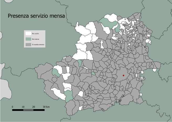 Turin Food System Articolazione del servizio di ristorazione nei comuni metropolitani per l a.