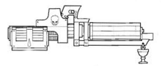 Cannone d assalto -arma pesante a proiettile e ad azioni di fuoco- Questa è un arma devastante con un'enorme cadenza di fuoco.