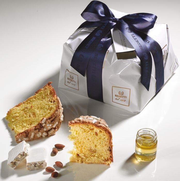 dragees PANETTONE INCARTATO A MANO e Straordinario esempio di Panettone al Torrone iginale e quel gusto raffinato arte dolciaria.