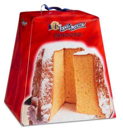 PINETA - FORNOBUONO Fornai & Pasticceri Panettone T/Burro Panettone tradizionale in astuccio Tuttoburro.