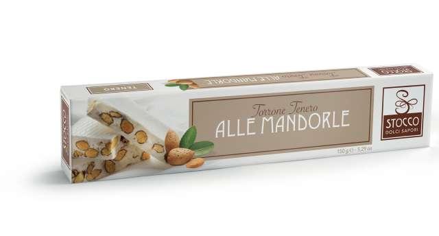 TORRONI STOCCO Stocco Torrone Friabile Mandorla Torrone Friabile alle Mandorle in Astuccio. Crumbly Nougat Almonds - Box.