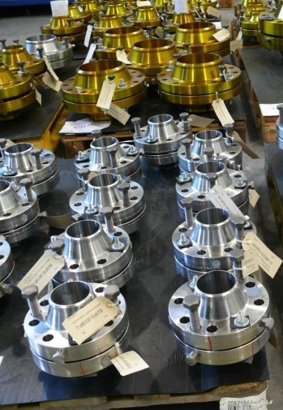 Elementi Primari di Portata e relativi componenti flange tarate Flange tarate Le flange