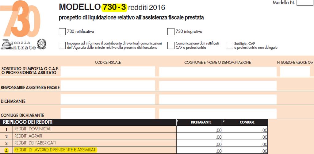 Nella colonna B del modulo di richiesta dell assegno nucleo familiare indicare la somma dei seguenti punti: 1.