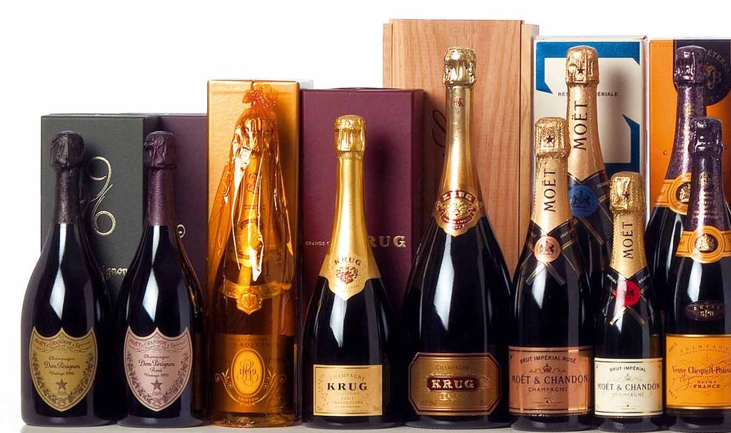 077. Dom Perignon, Moet e Chandon 078. Dom Perignon Rosé Moet e Chandon 079. Cristal Roederer 080. Krug Gran Cuveé 081. Krug Gran Cuveé Magnum 082. Brut 083.