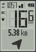 Di conseguenza non è necessario installare altri sensori sulla bici. La misurazione delle variazioni di altitudine avviene tramite una capsula manometrica barometrica.