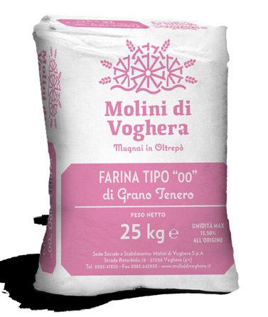 65 Farina destinata alla preparazione di impasti diretti senza particolari esigenze di lievitazione. Si presta a tutti i tipi di pane e alla focaccia in teglia. È prodotta anche in tipo 0.