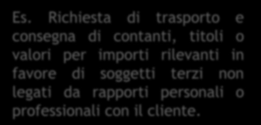 ordinarie di prassi di contanti, di mercato.