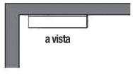 Vento T e comando a bordo macchina TC+ : comando modulante posizionato solo sui modelli VOB e VOF installati in verticale a parete.