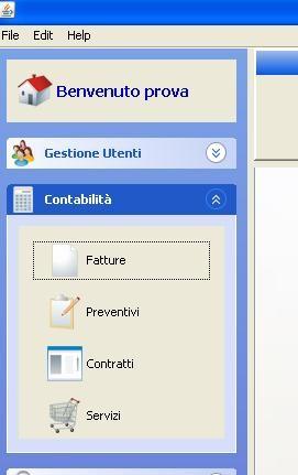 5. Gestione Contabilita 5.1. Gestione Contabilita Il gestionale mette a disposizione tutti i documenti commerciali e fiscali necessari alla corretta gestione dell'azienda.