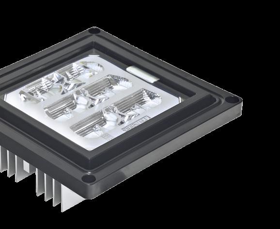 (ha il filo ingrossato) TABLED ita TABLED ENG TABLED is the innovative 9 LED module developed in response to the flexibility needs expressed by lighting designers and