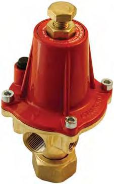 - fixed pressure vertical type, inlet: F 3/4 - outlet: F 3/8 N631-0,5 bar N636-1,5 bar Riduttore alta pressione a taratura