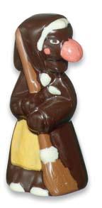 15 760 - cioccolato fondente BEFANA PEPPA 300 g. - cm 23x12 Cod.