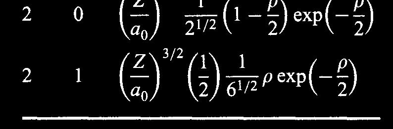 La soluzione dell equazione di Schrödinger per la parte radiale porta a