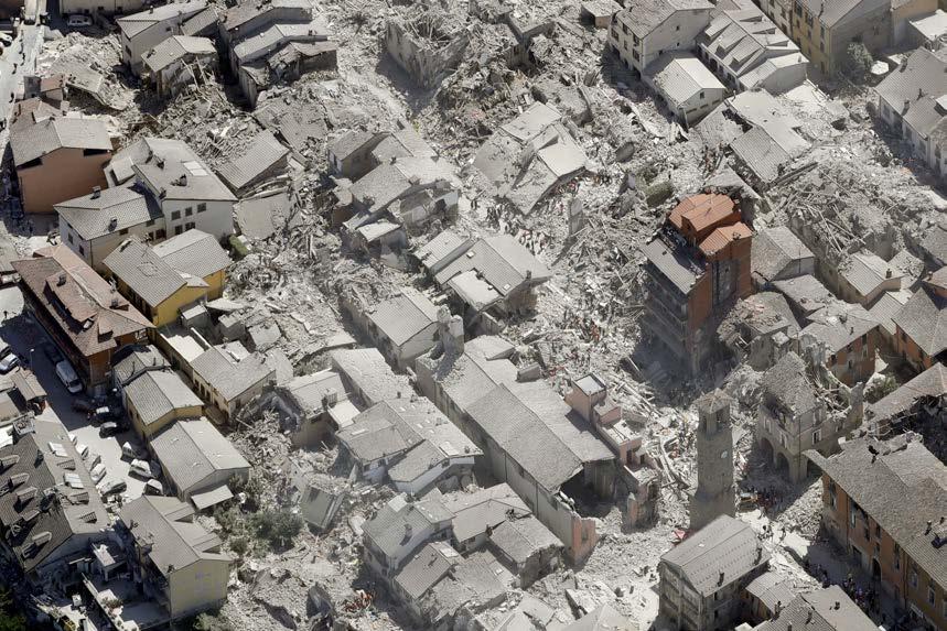 Vogliamo offrire una speranza alle comunità del centro Italia colpite dal terremoto.