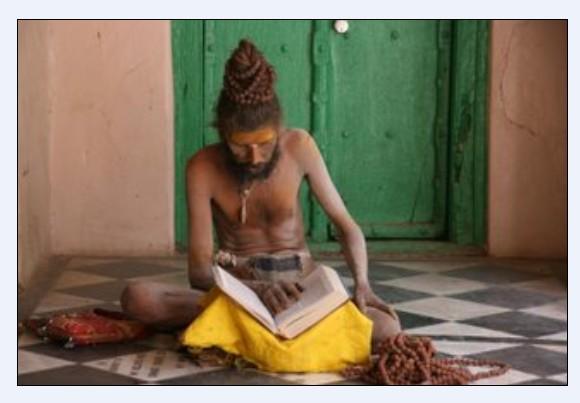 LE PERSONE SACRE Brahmini casta sacerdotale Guru maestri religiosi -