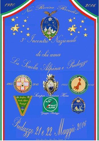 Locandina commemorativa del 3 Raduno degli ex Allievi Finanzieri,