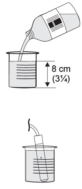 Effetto della temperatura La sonda di conducibilità HI76302W è dotata di sensore di temperatura interno che consente la compensazione automatica della temperatura.