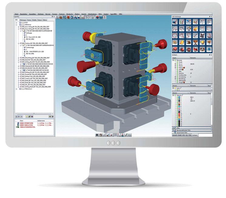 Info: hypercad -S CAD per CAM Unico nel suo genere tra i sistemi CAD Solo chi si intende di high end per CAM è in grado di utilizzare in modo ottimale CAD per CAM.