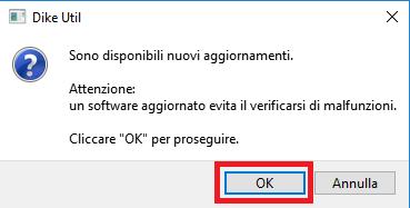 finestra seguente fare click su OK per installare