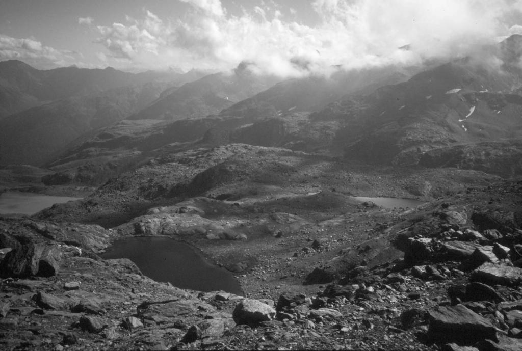 (Laghetti di Sternai, lago a quota 2744 metri) (Foto G. Pi c c i n). Fig.