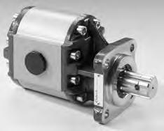 Bearings lubrication is automatic and proportional to the pump operating pressure.