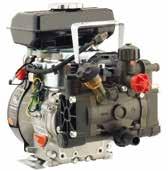 130 Ø 20 345 Ø 8 Ø 15 215 125 Ø 20 328 Ø 8 Ø 15 203 Gruppi Motopompa Motor-driven pump assemblies Versioni Versions Tipo pompa Pump type Marca e tipo di motore Motor make and type Max Net HP Kw HP Kw