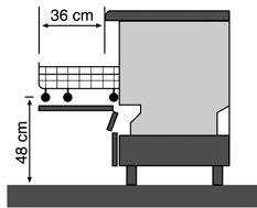 COMODITÀ DI CARICO Ergonomiche e innovative, la lavastoviglie orizzontale a 12 coperti e quella compatta a 7 coperti hanno unico cestello a spazio aperto che assicura un ottima flessibilità di carico.