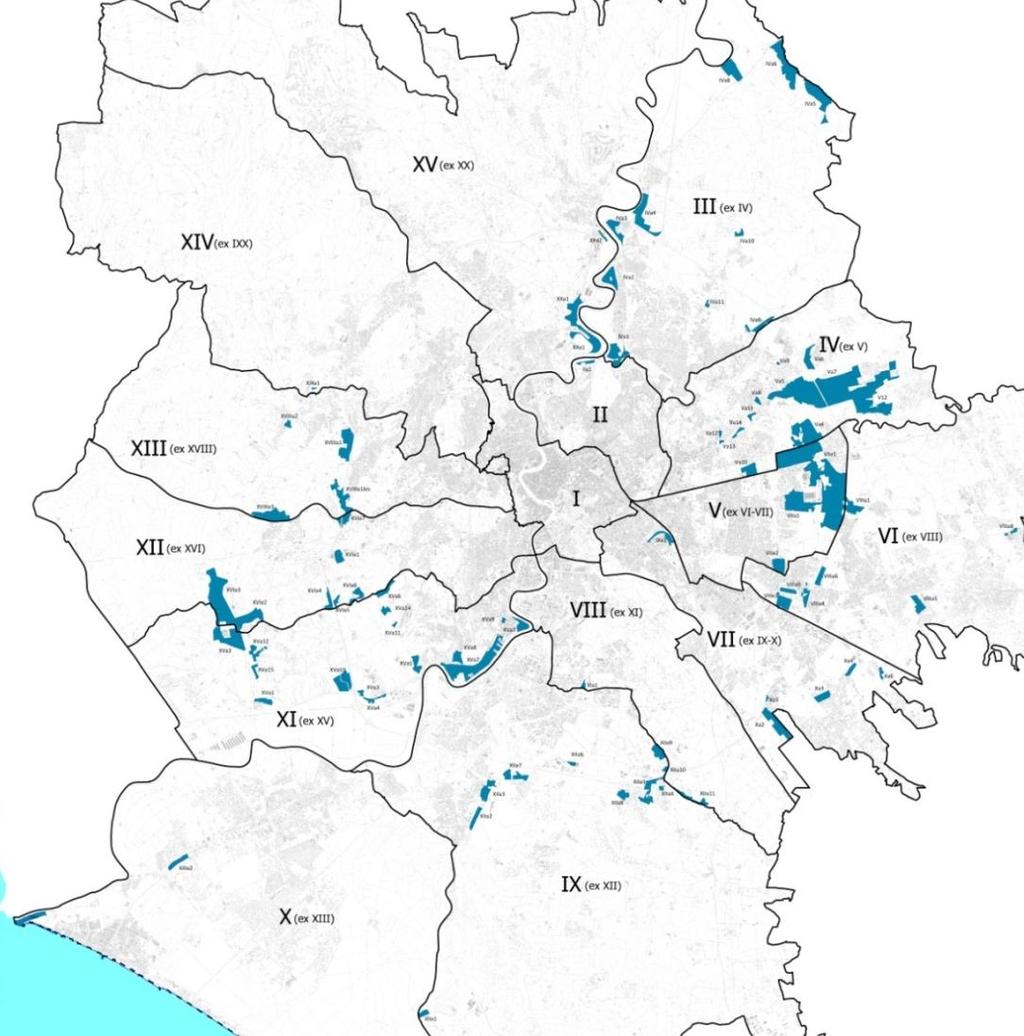 I PROGRAMMI INTEGRATI PER ATTIVITÀ LA PROPOSTA IN SINTESI Numerose aree produttive della città sono bisognose di interventi di riqualificazione diffusa 80 aree in 14 municipi interessate dal bando