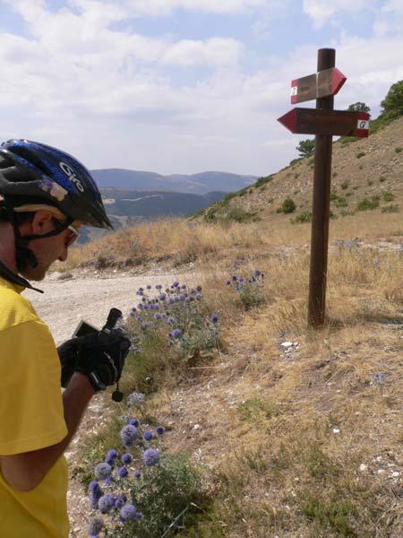 fino a Cascina Viola, svoltiamo a sinistra e subito a destra la mulattiera sale fino alla Forca d Arcano (1012 m) dove al crocicchio si prosegue sulla destra per infilarci nella valletta sul lato