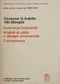 Auletta Giuseppe Giacomo, Franceschelli Remo, Rende Domenico, Azienda. Opere dell ingegno e invenzioni industriali. Concorrenza (Auletta).