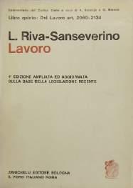 99. Riva Sanseverino Luisa, Della impresa. Disciplina delle attività professionali. Impresa in generale. Art.