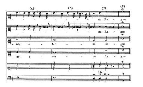 L uso di molti intervalli composti in numerazione conferisce al compositore controllo