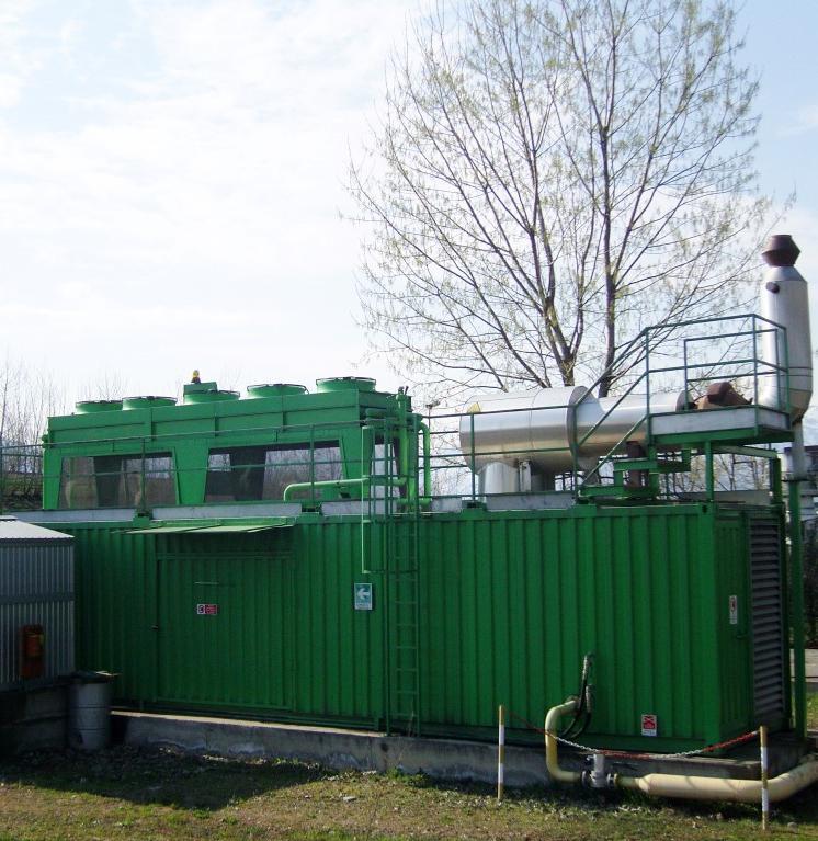 4 ESPERIENZA A partire dall anno 1999 Cassagna Srl, in associazione con Asja Ambiente Italia SpA sfrutta il biogas prodotto per effetto della fermentazione anaerobica dei rifiuti urbani conferiti in