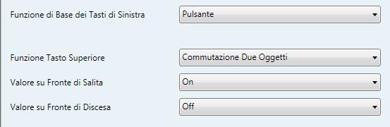 5=Disabilitazione Forzata [0] 0 32000 s [0] Solo se temporizzato Parametro "Commutazione a Un Oggetto" Parametri "Commutazione a Due oggetti" Per