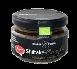 Shiitake natural 335 g Lo Shiitake (Lentinula edodes) al naturale proviene da coltivazioni ecologiche su legno di quercia.
