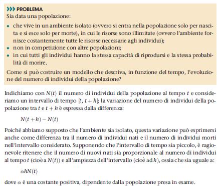 Equazioni differenziali: