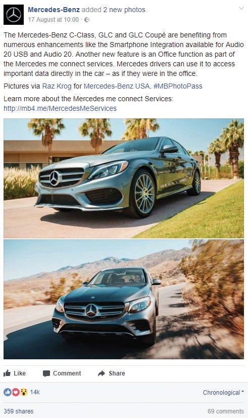 Accessori Mercedes-Benz è attenta ai bisogni dei consumatori.